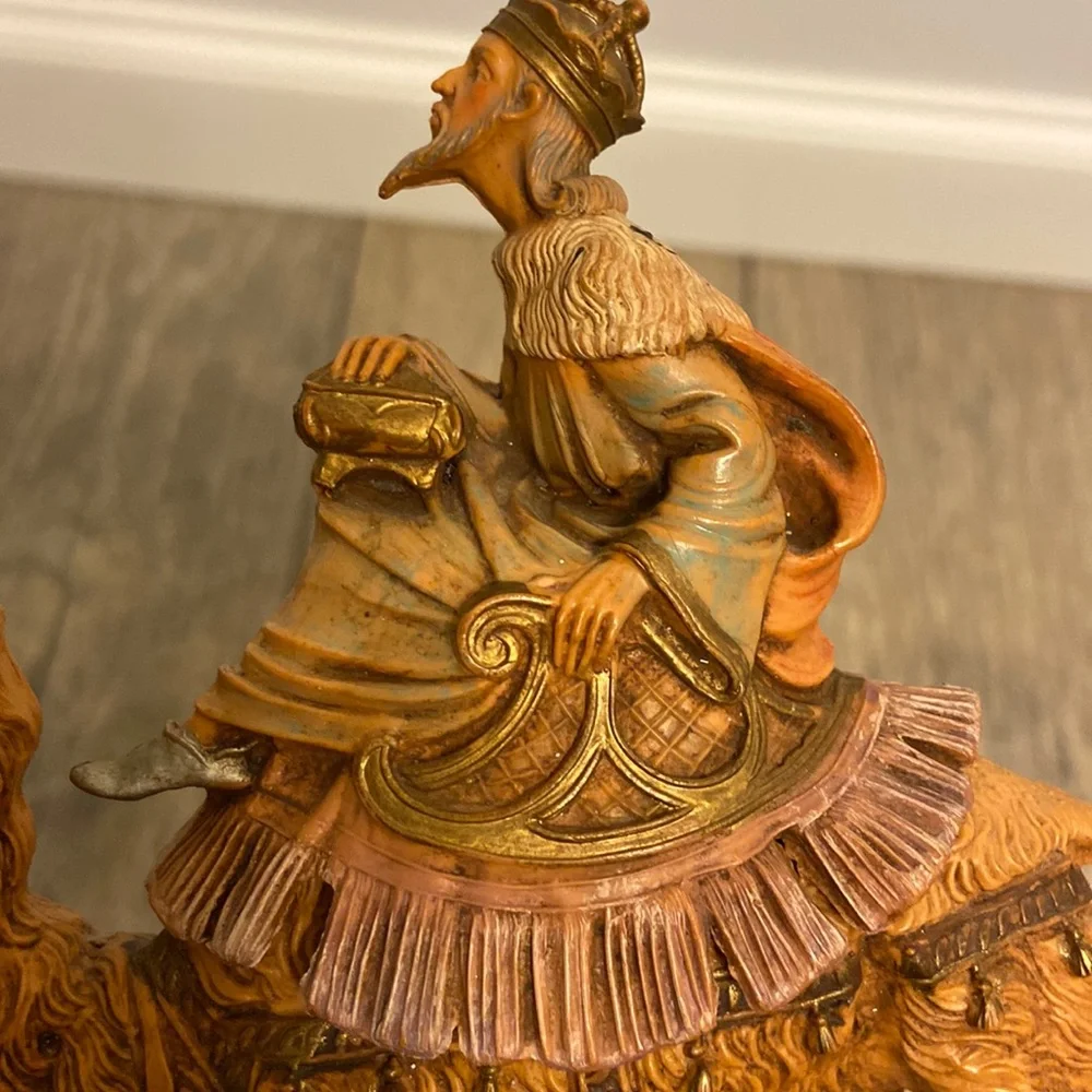 Vintage Fontanini King Melchior on Camel - Picture 10 of 12